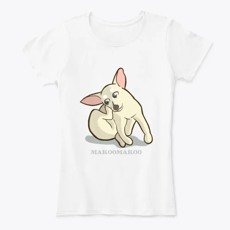 Dog Thinking Women's tee