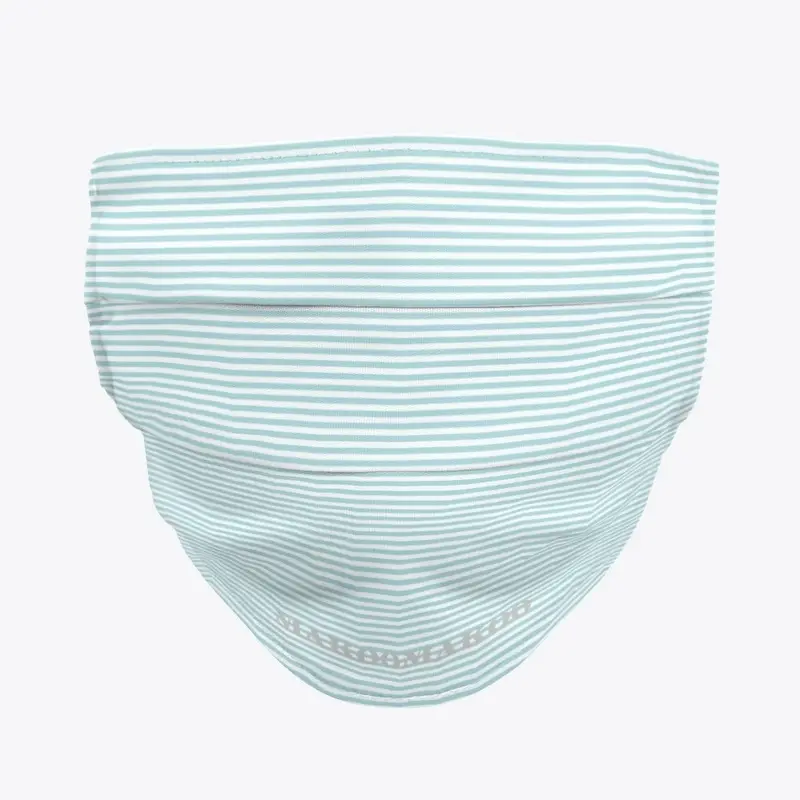 Blue Stripe Face Mask