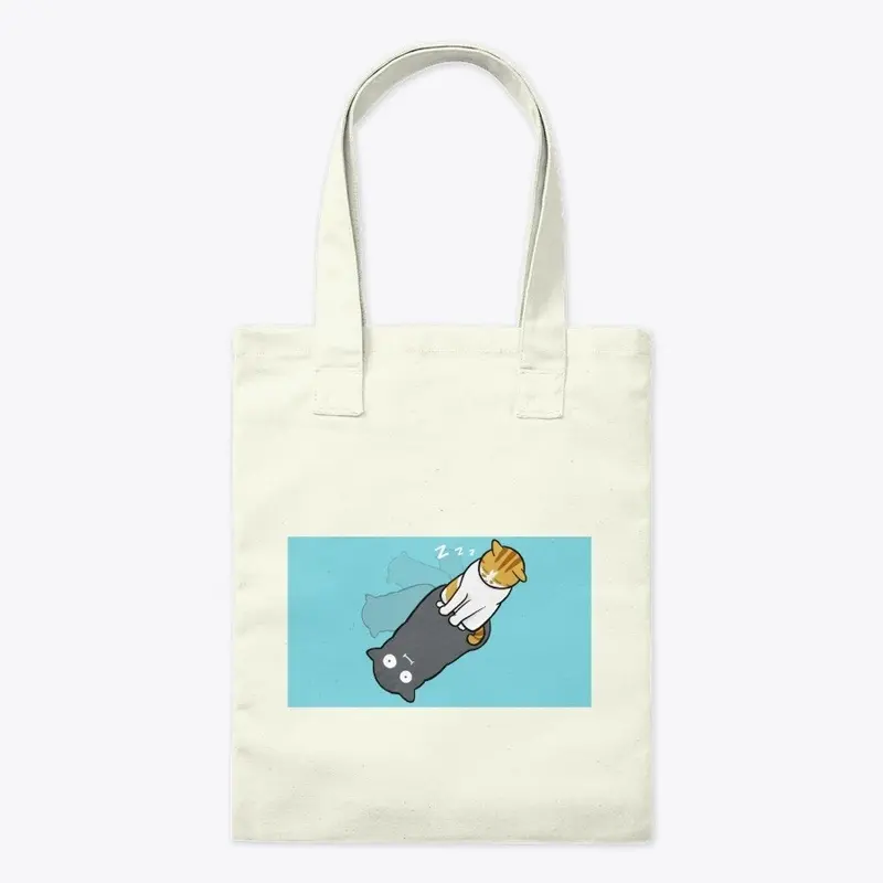 Cat Shadow Tote Bag