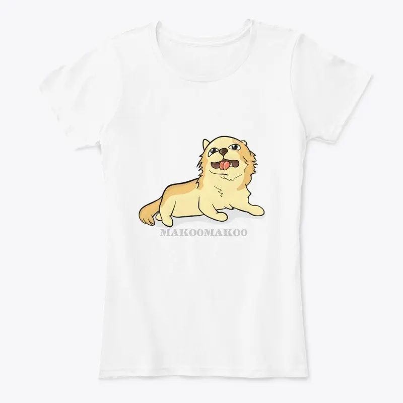 Dog Sitting Women's Tee