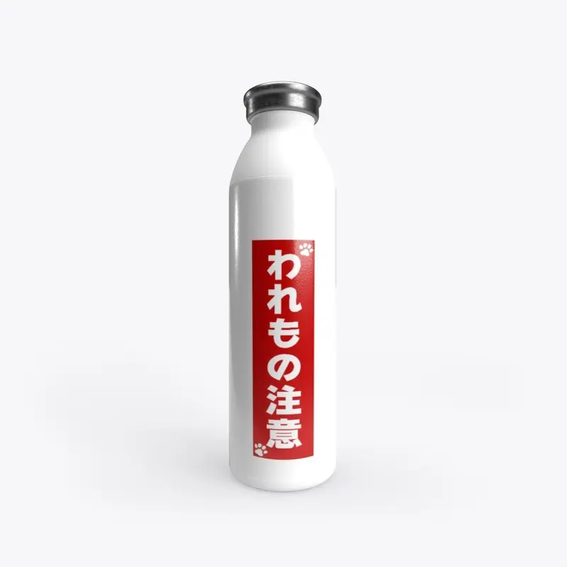 Stainless Water Bottle Fragile